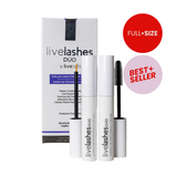 LIVELASHES DUO - Kit De Suero Regenerador De Pestañas Y Cejas
