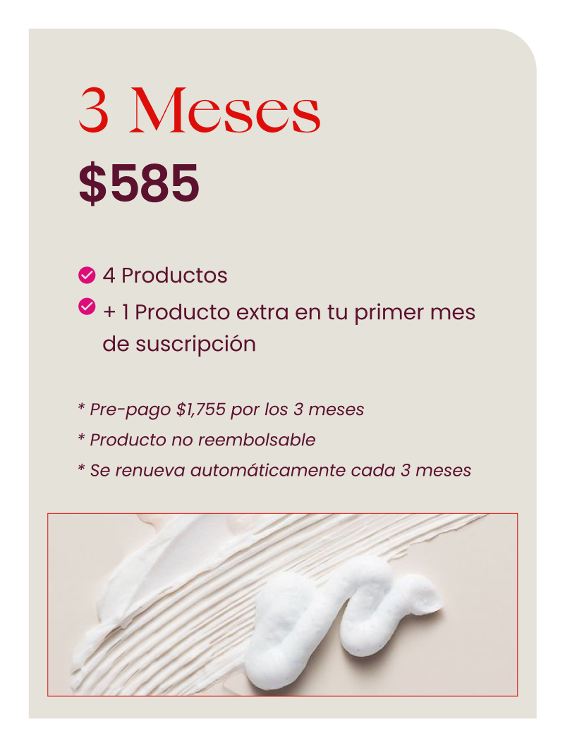 Gleambox 3 MESES (Precio ya con envío)